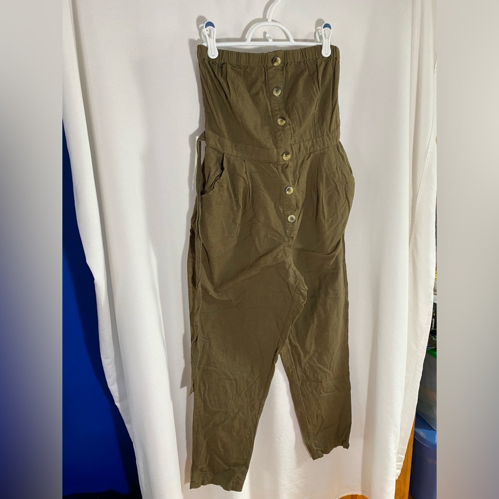 Dizzire Jumpsuit tube top, size small